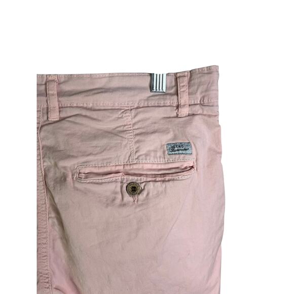 Blend Jeansmaker Chino Shorts Mens M Pink Classic Beach Pool Club Flat Front NWT - Picture 6 of 10